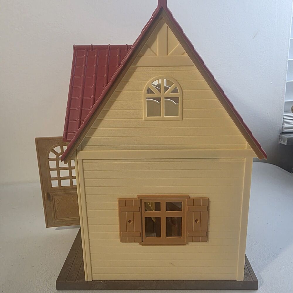 Calico Critters Red Roof Cozy Cottage Starter Home Silvanian Families Furniture - Picture 7 of 8